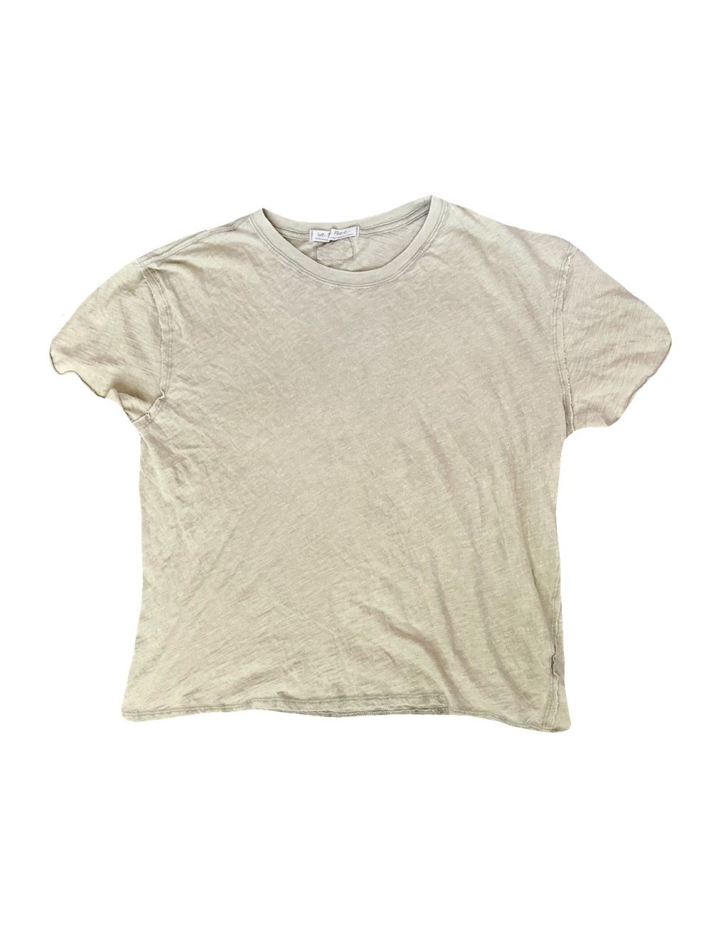 NWOT WE THE FREE OLIVE OVERSIZED TEE SHIRT // SIZE XS💚